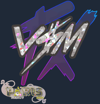 Sticker | v$m (Glitter) | Paris 2023