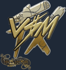 Sticker | v$m (Gold) | Paris 2023 image