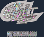 Sticker | volt (Glitter) | Copenhagen 2024