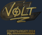 Sticker | volt (Gold) | Copenhagen 2024