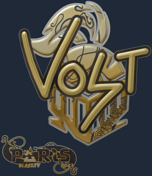 Sticker | volt (Gold) | Paris 2023