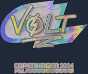 Sticker | volt (Holo) | Copenhagen 2024