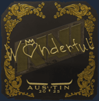 Sticker | w0nderful (Gold) | Austin 2025