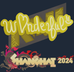 Sticker | w0nderful | Shanghai 2024