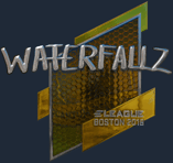 Sticker | waterfaLLZ (Foil) | Boston 2018