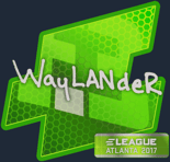 Sticker | wayLander | Atlanta 2017
