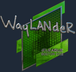 Sticker | wayLander (Foil) | Boston 2018