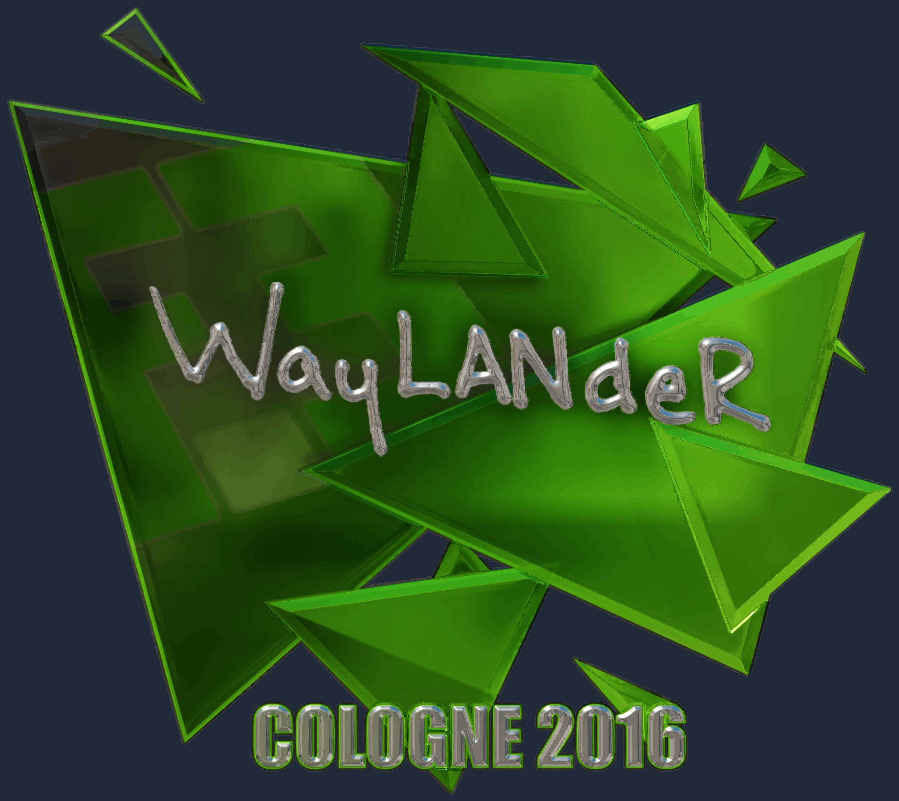 Sticker | wayLander (Foil) | Cologne 2016