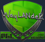 Sticker | wayLander (Foil) | Krakow 2017