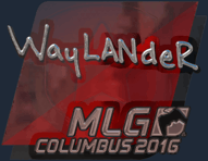 Sticker | wayLander (Foil) | MLG Columbus 2016