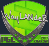 Sticker | wayLander | Krakow 2017