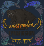 Sticker | westmelon (Holo) | Austin 2025