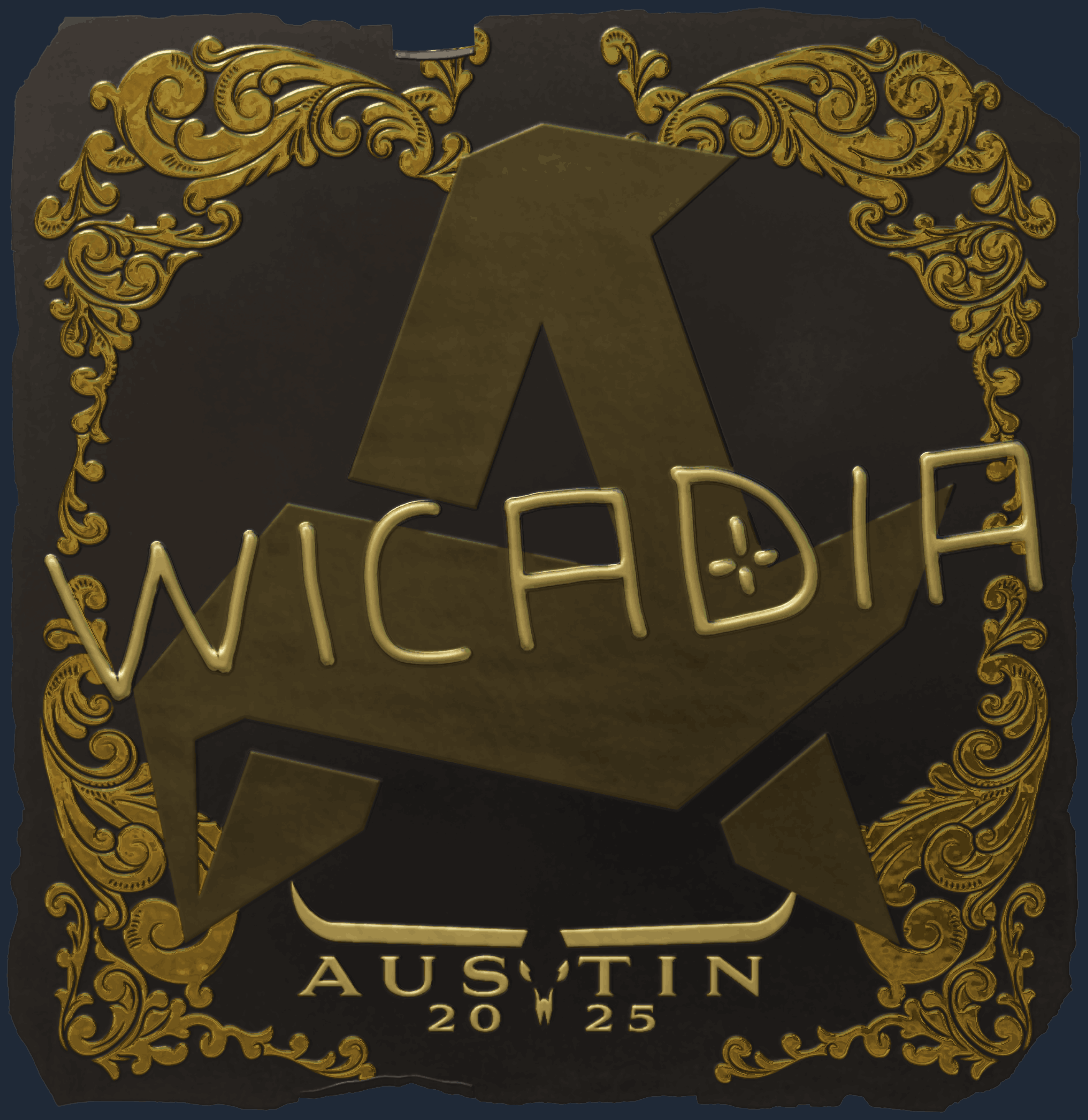 Sticker | Wicadia (Gold) | Austin 2025
