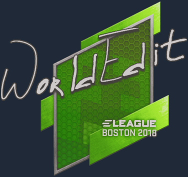 Sticker | WorldEdit | Boston 2018