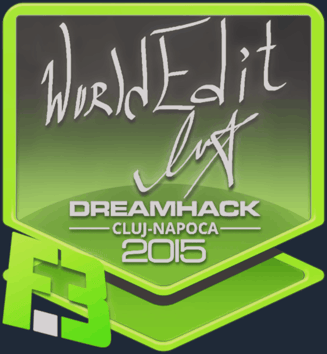 Sticker | WorldEdit | Cluj-Napoca 2015