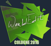 Sticker | WorldEdit | Cologne 2016
