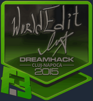 Sticker | WorldEdit (Foil) | Cluj-Napoca 2015