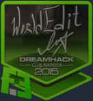 Sticker | WorldEdit (Foil) | Cluj-Napoca 2015