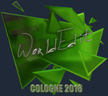 Sticker | WorldEdit (Foil) | Cologne 2016 image