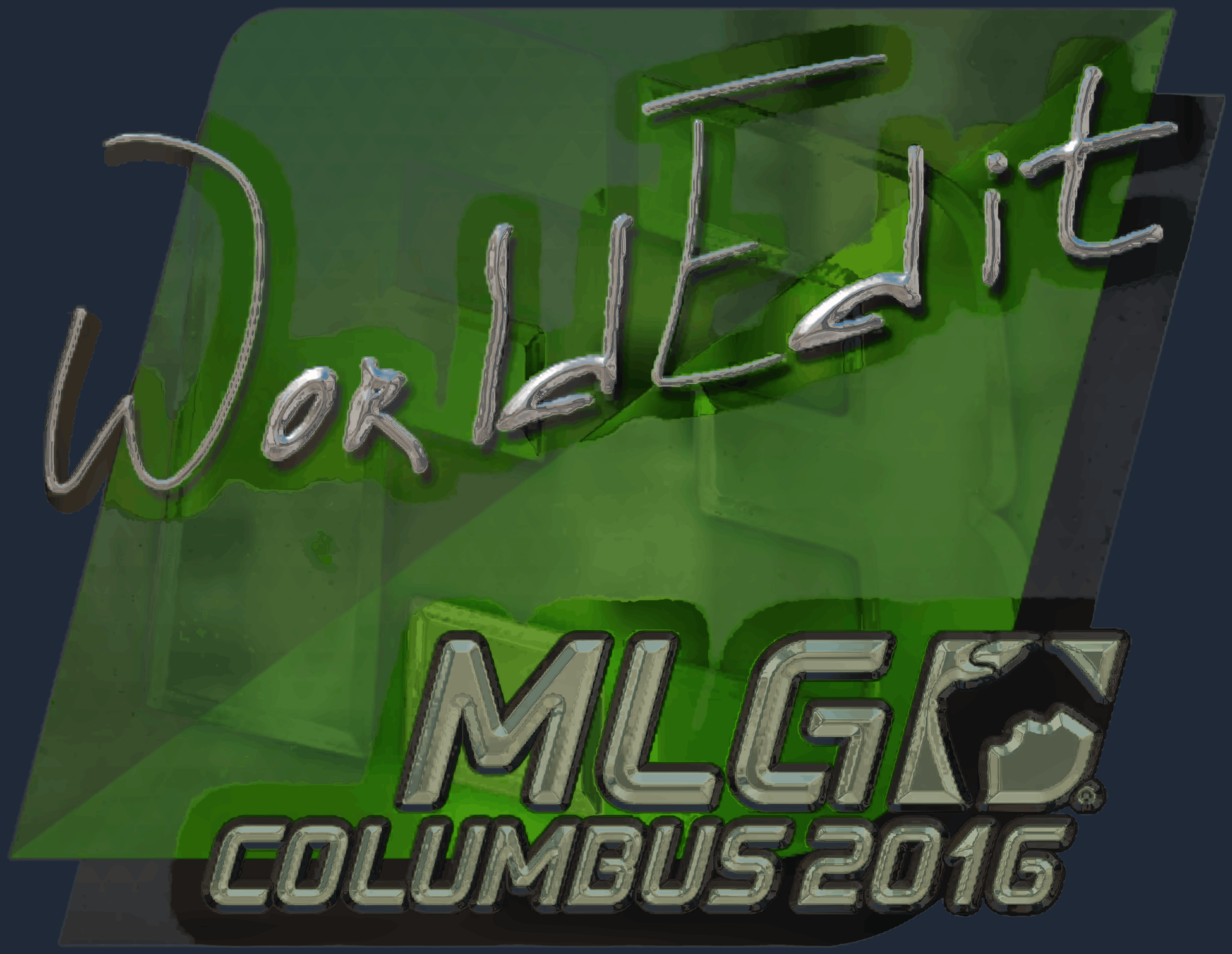 Sticker | WorldEdit (Foil) | MLG Columbus 2016