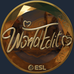 Sticker | WorldEdit (Gold) | Katowice 2019