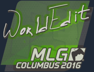 Sticker | WorldEdit | MLG Columbus 2016