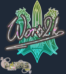 Sticker | Woro2k (Glitter) | Paris 2023