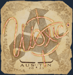 Sticker | woxic | Austin 2025