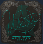 Sticker | woxic (Foil) | Austin 2025