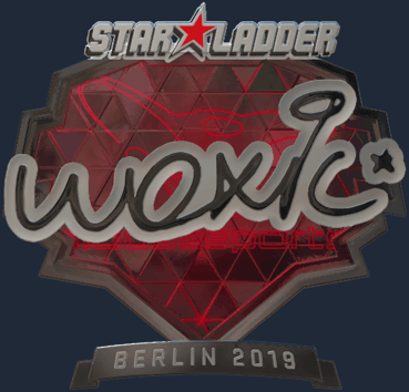Sticker | woxic (Foil) | Berlin 2019