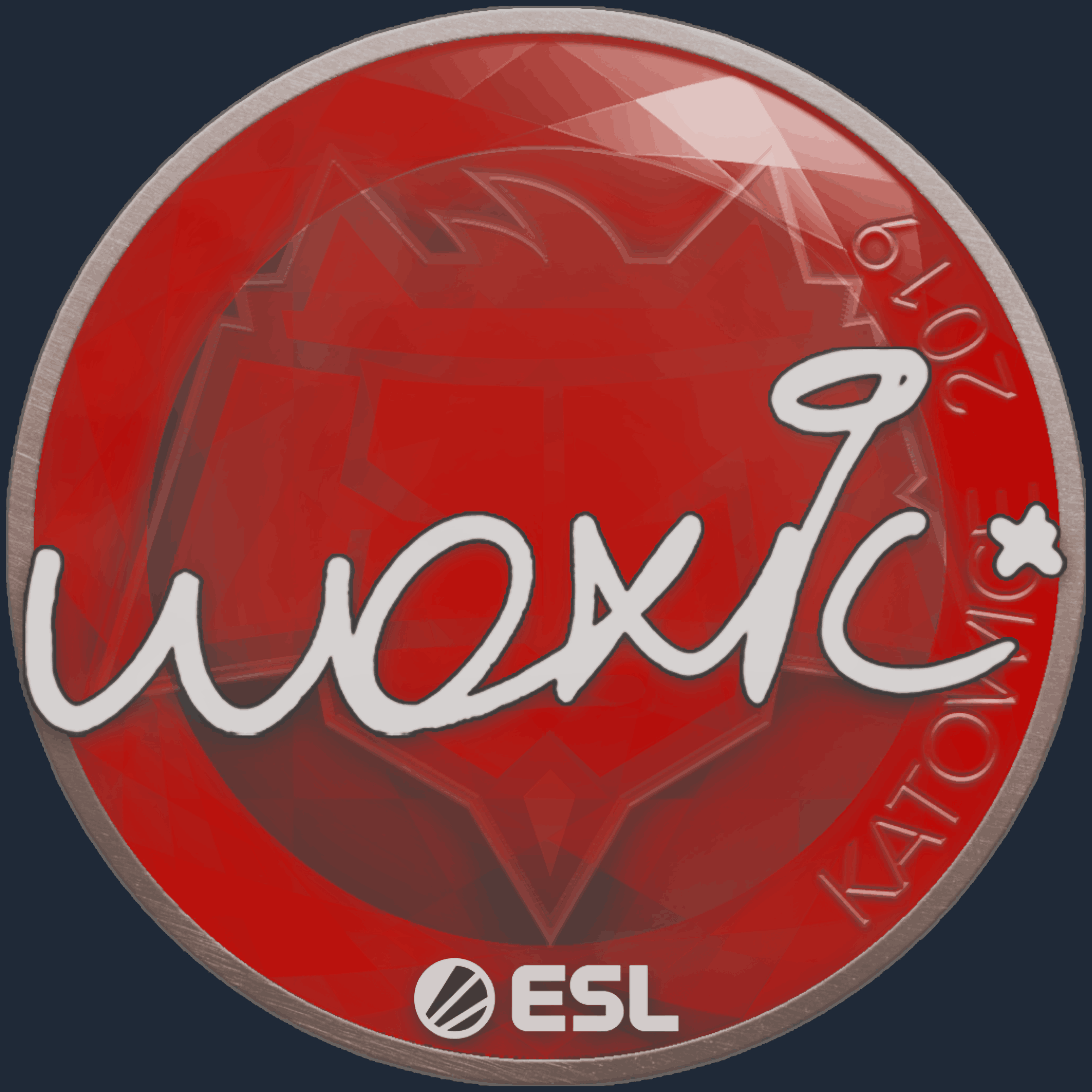 Sticker | woxic | Katowice 2019