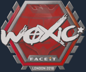 Sticker | woxic | London 2018
