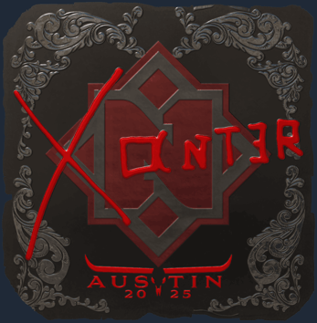 Sticker | Xant3r (Foil) | Austin 2025