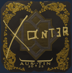 Sticker | Xant3r (Gold) | Austin 2025