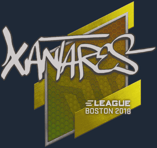 Sticker | XANTARES | Boston 2018