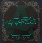 Sticker | XANTARES (Foil) | Austin 2025