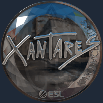 Sticker | XANTARES(은박) | 카토비체 2019