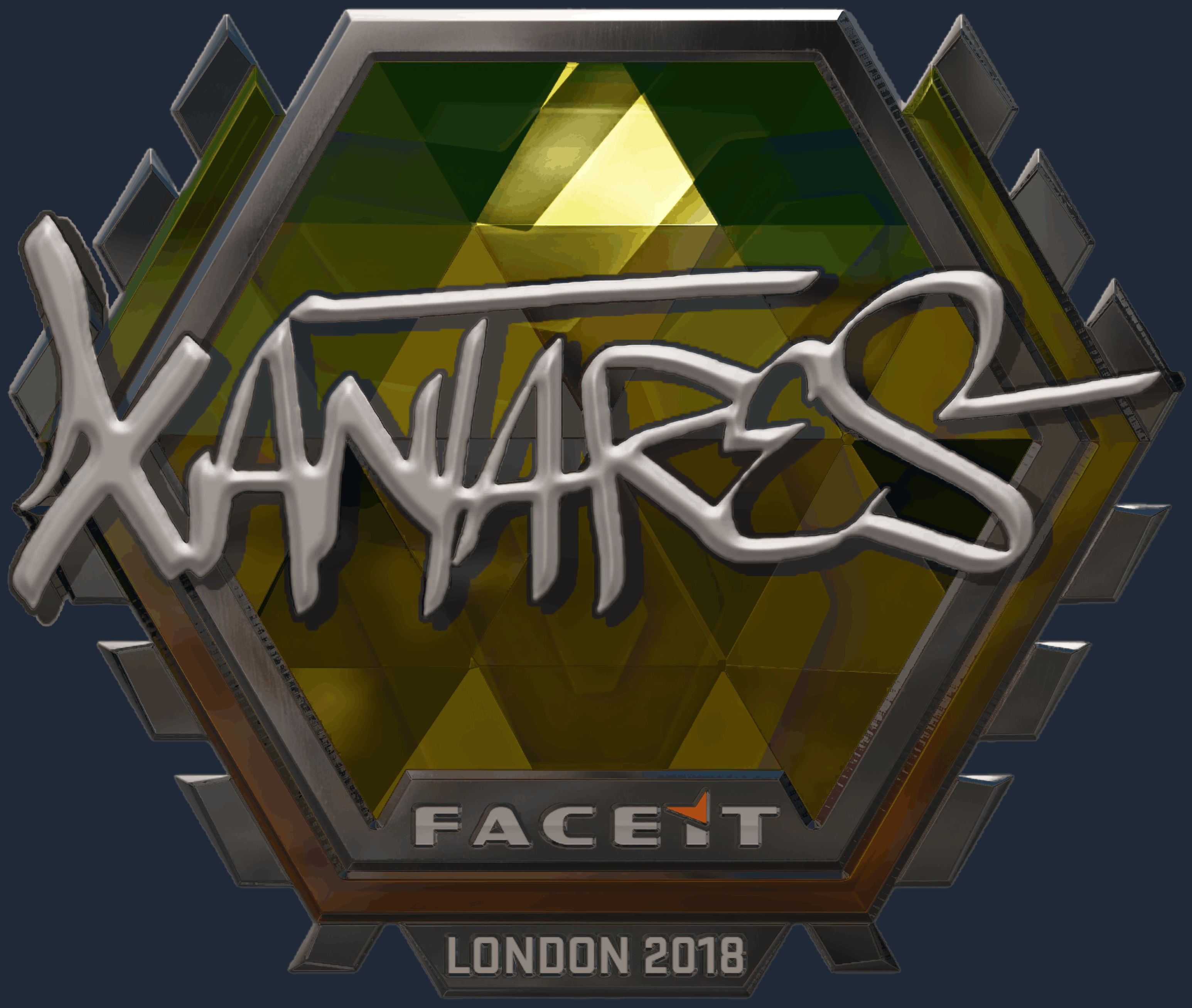 Sticker | XANTARES (Foil) | London 2018