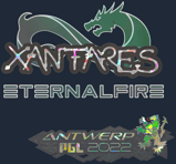 Sticker | XANTARES (Glitter) | Antwerp 2022