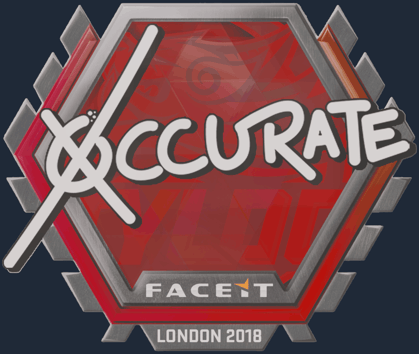 Sticker | xccurate | London 2018
