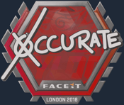Sticker | xccurate | London 2018