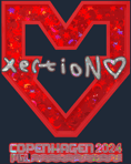 Sticker | xertioN (Glitter) | Copenhagen 2024
