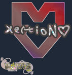 Sticker | xertioN (Glitter) | Paris 2023