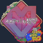 Sticker | xertioN (Glitter) | Rio 2022