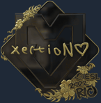 Sticker | xertioN (Gold) | Rio 2022