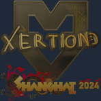 Sticker | xertioN (Gold) | Shanghai 2024