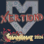 Sticker | xertioN (Holo) | Shanghai 2024