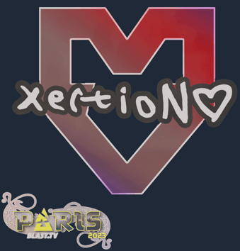 Sticker | xertioN | 2023年巴黎锦标赛