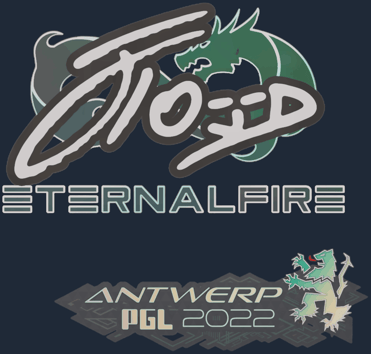 Sticker | xfl0ud | Antwerp 2022