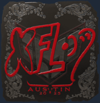 Sticker | xfl0ud (Foil) | Austin 2025